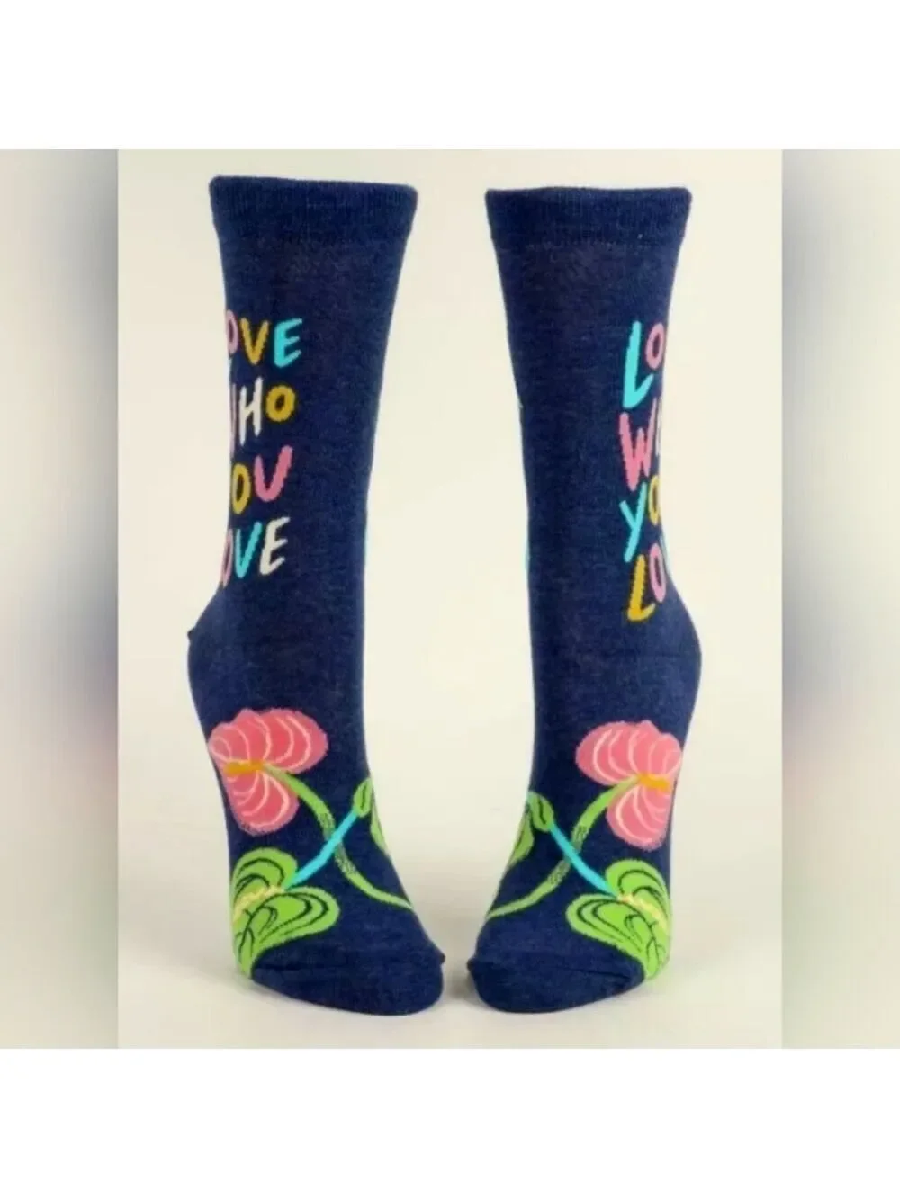 🌈 Socks--Love Who You Love W crew socks